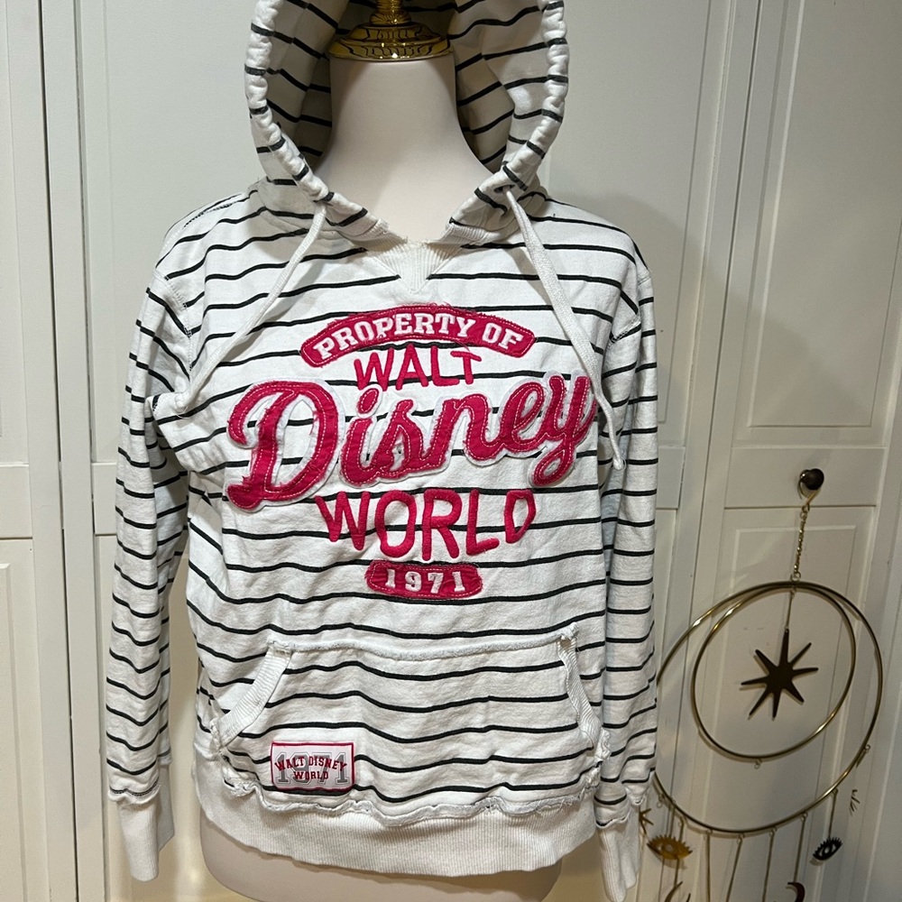 Disney White and Black Hoodie
